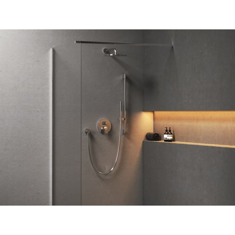 Смеситель скрытого монтажа двухходовой Ravak Spring SG 065.10WHM.O2.RB072 белый матовый фото 5
