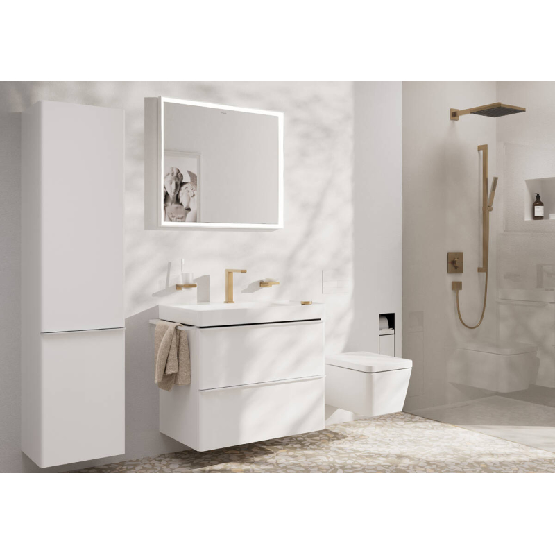 Ручной душ Hansgrohe Pulsify E 1jet 100х25 мм, EcoSmart, бронза матовая (24320140) фото 5