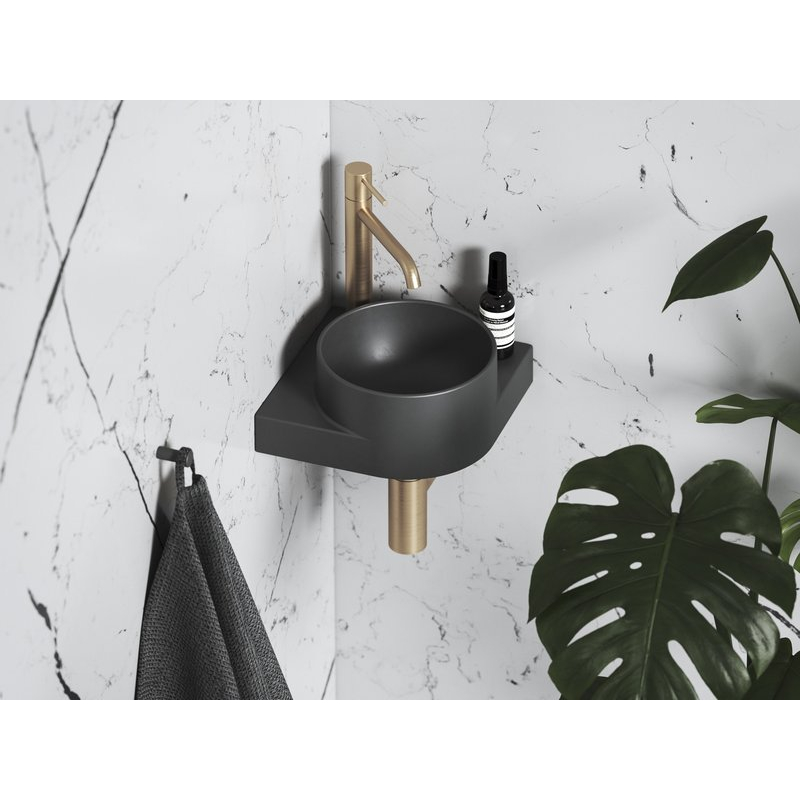 Мініумивальник керамічний Ravak Yard 280 C Smoke Grey XJX0O228000 фото 1