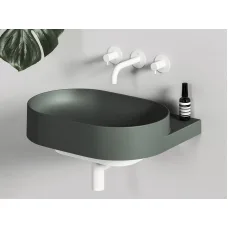 Умывальник керамический Ravak Yard 600 без отверстия Grey Green XJX08060000