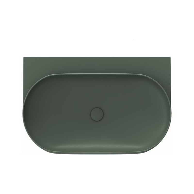 Умивальник керамічний Ravak Yard 800 Grey Green XJX08080000 фото 1