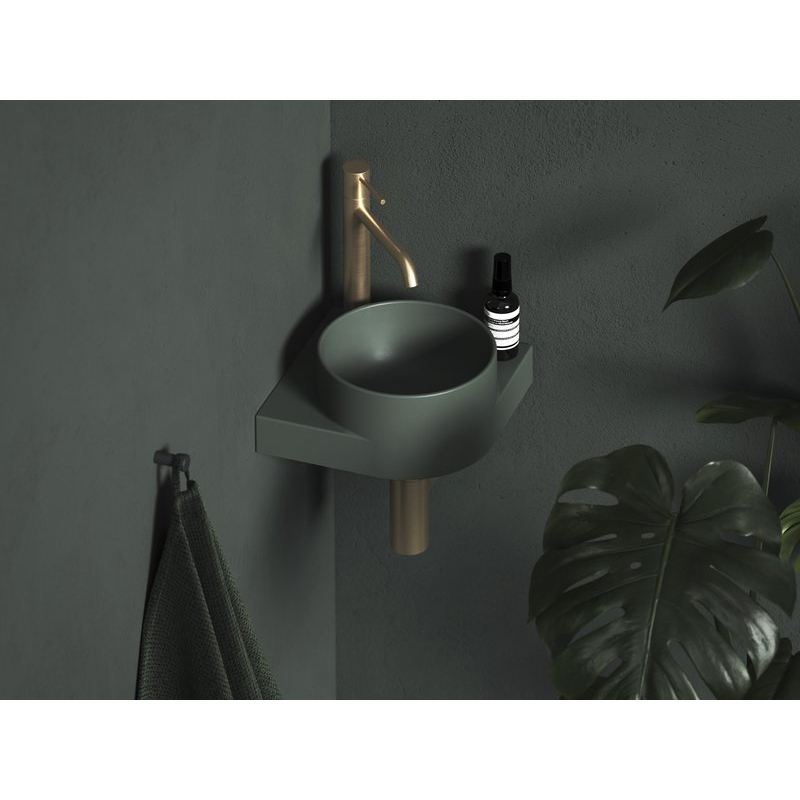 Мини-умывальник керамический Ravak Yard 280 C Grey Green XJX08228000 фото 1
