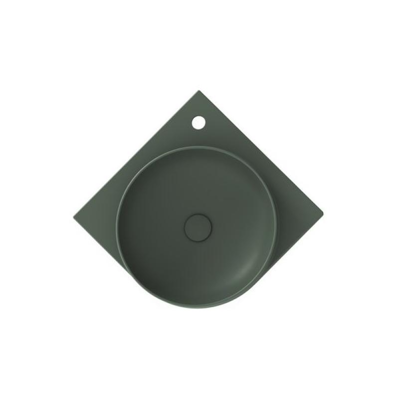 Умывальник керамический Ravak YARD 450 C Grey Green XJX08245000 фото 2
