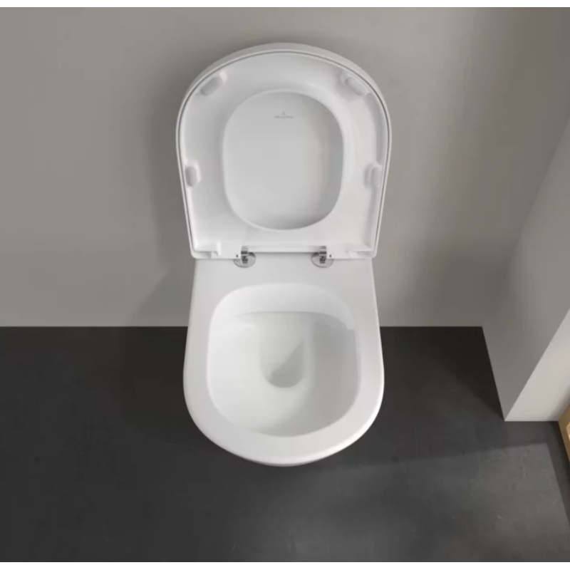 Subway 2.0 Унитаз подвесной безобедочный 58*41 см, с сиденьем Soft Close, QuickRelease фото 5