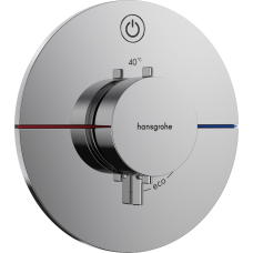 15553000 ShowerSelect Comfort S Змішувач термостатичний прихованого монтажу, хром