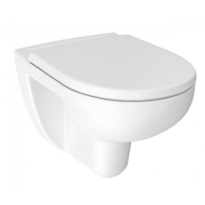 Lyra plus Унитаз подвесной безобедочный с сиденьем Soft-Close, белый (ФН)