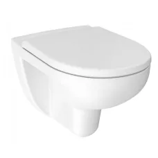 Lyra plus Унітаз підвісний безобідковий з сидінням Soft-Close, білий (ФН)
