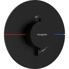 15559670 ShowerSelect Comfort S Смеситель термостатический скрытого монтажа, черный матовый