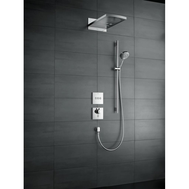 ShowerSelect Highfow Змішувач термостатичний прихованого монтажу, хром фото 3