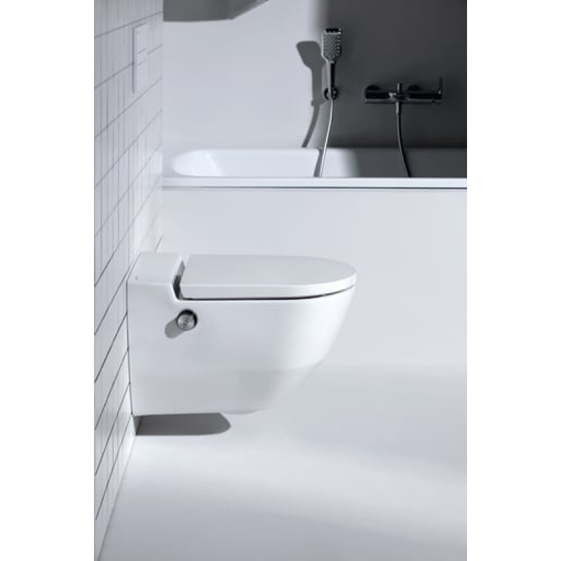 Cleanet Navia Унитаз-биде подвесной 58*37*38 см, безобедочный, с сиденьем Soft Close, белый LCC фото 8