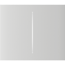 Центральная кнопка для двухклавишного выключателя Ajax CenterButton (2-gang) vertical White