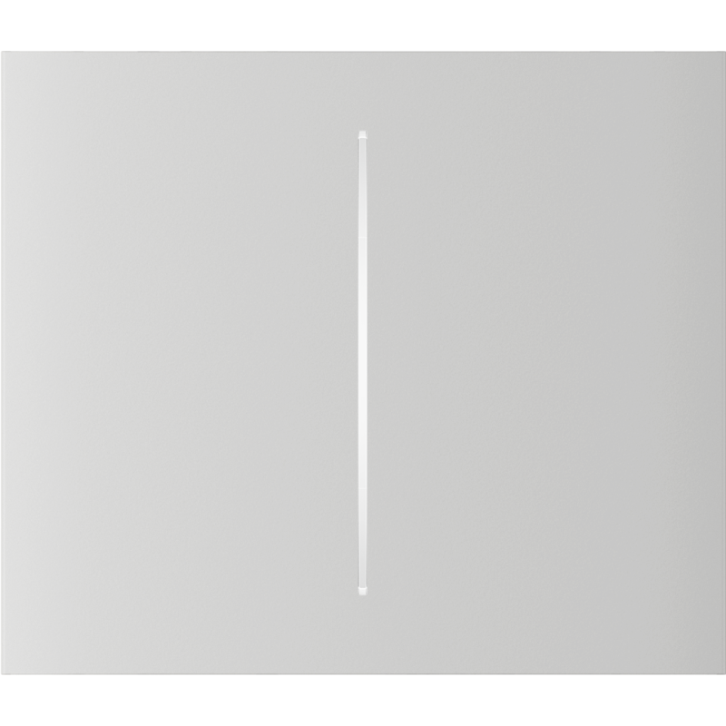 Центральна кнопка для двоклавішного вимикача Ajax CenterButton (2-gang) vertical White фото 1