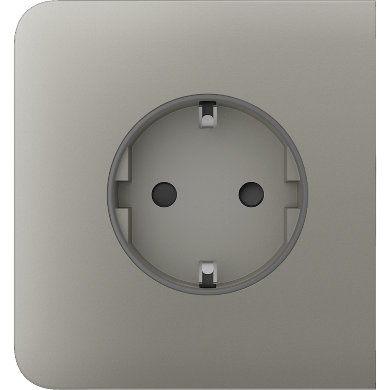 Боковая панель для встроенной розетки Ajax SideCover (basic) Olive фото 1