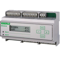 Метеостанция двухзонная Eberle EM 524-90