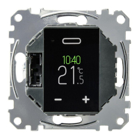 Тeрморегулятор Schneider Merten MTN5776-0000