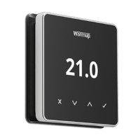 Wi-Fi Терморегулятор Warmup Element Черный