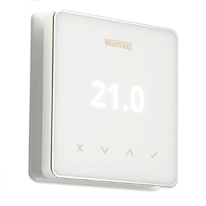 Wi-Fi Терморегулятор Warmup Element Білий фото 1