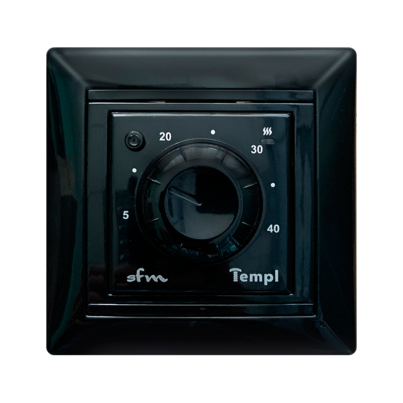 Механический тeрморегулятор Templ LTC 030 Черный фото 1