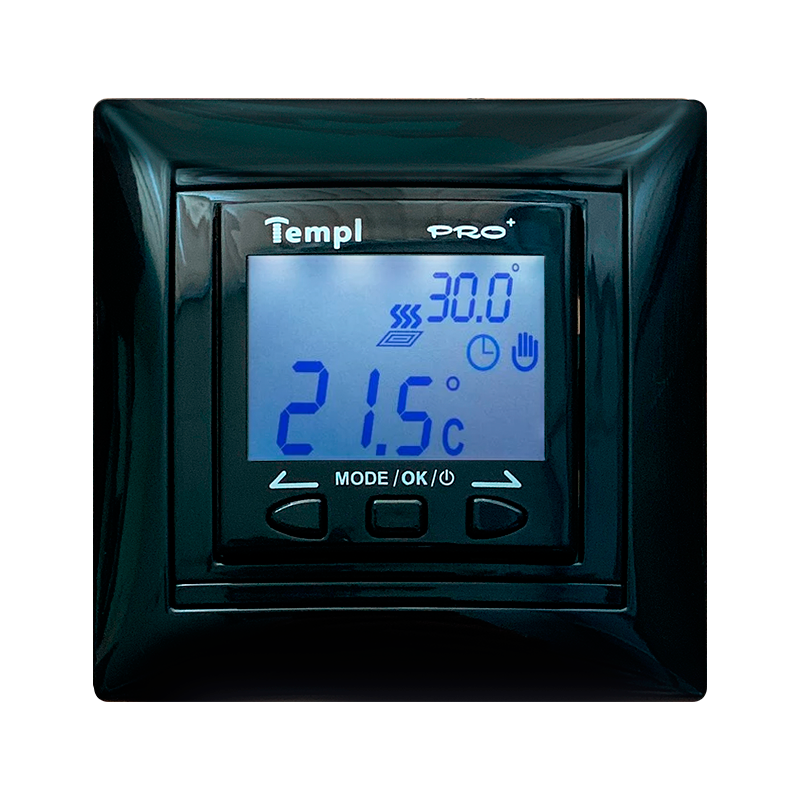 Программируемый терморегулятор Templ LTC 090 Pro Черный фото 1