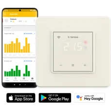 Wi-Fi Терморегулятор Terneo SX Молочно-белый