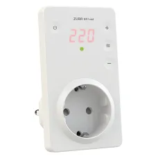 Реле напруги в розетку Zubr SR1 Red