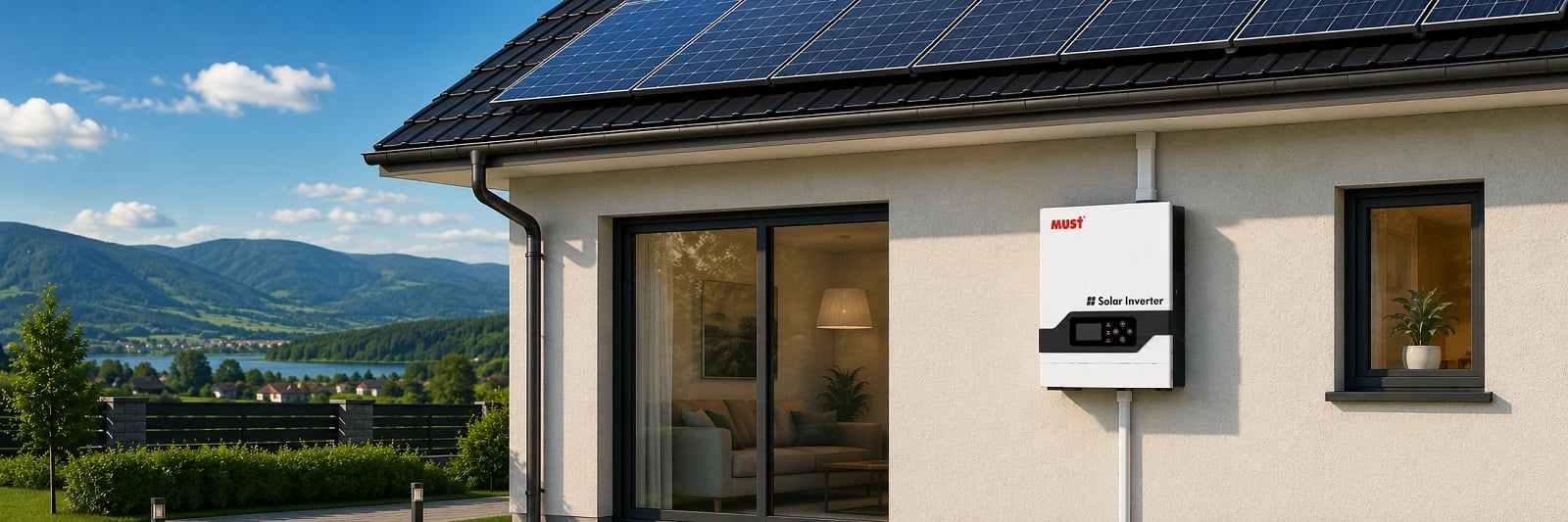 Гібридний сонячний інвертор Must PV18-3224 VPMII 24В MPPT 120А потужність 3,2 кВт