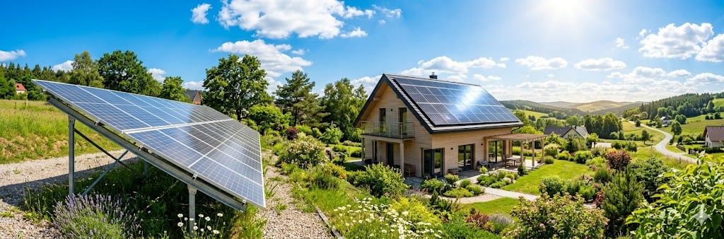 Солнечный модуль Romstal Vision Bifacial Mono 605 Вт для домов и коттеджей