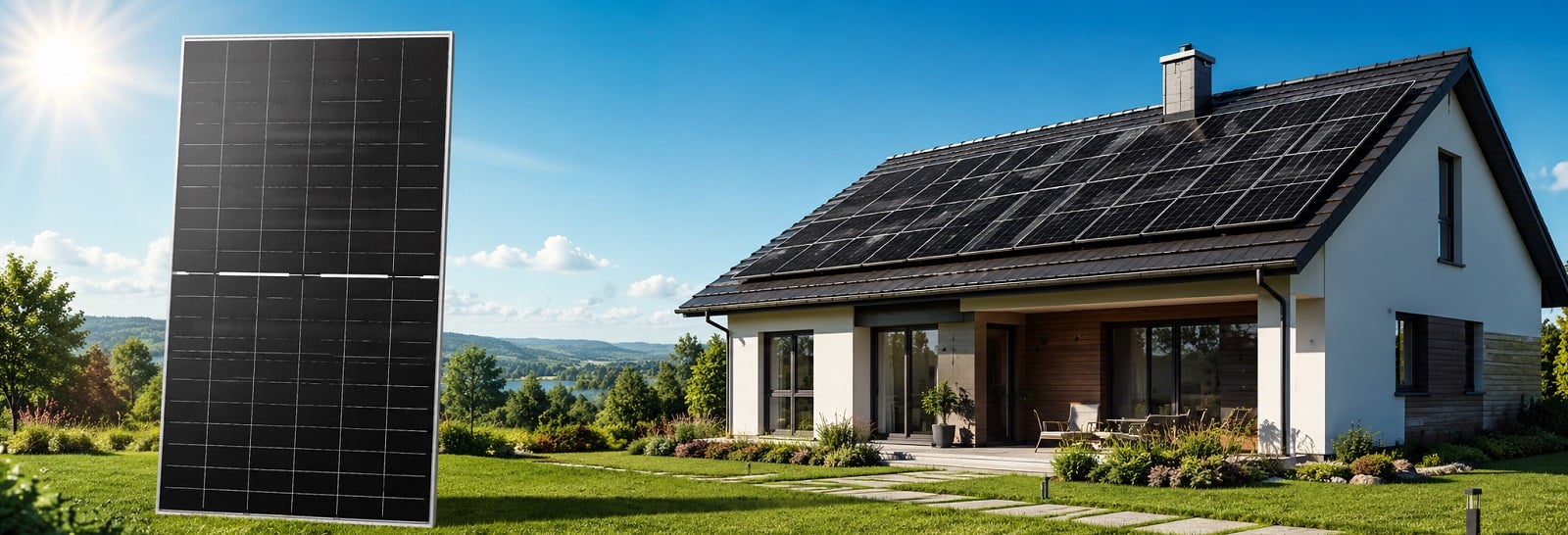 Сонячний модуль Jinko Solar JKM-720N-66HL5-BDV 720 Вт для будинків і котеджів