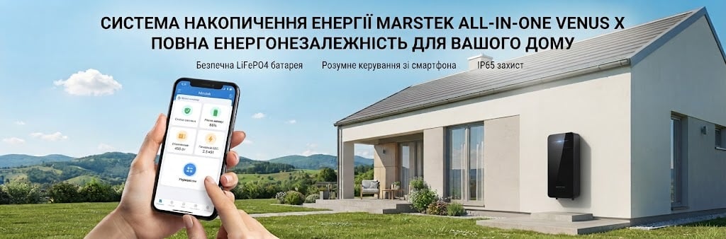 Зарядная станция Marstek Venus X интеллектуальное и удаленное управление Система Marstek Venus X WiFi/Bluetooth