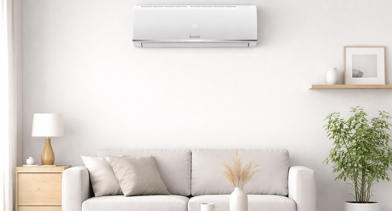 Кондиционер Chigo Alba CS-25V3G-1C150F WI-FI для квартиры, дома, офиса