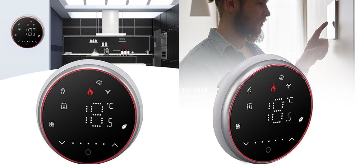 Терморегулятор In-Therm PWT 601 з Wi-Fi чорний Терморегулятор In-Therm PWT 601 з віддаленим управлінням Wi-Fi