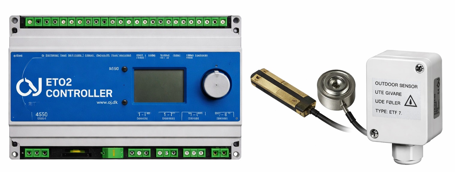 Промислова метеостанція OJ Electronics ETO-2 4550 для систем сніготанення та антиобледеніння