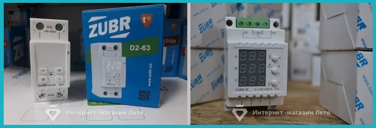 Купить реле напряжения Зубр в Киеве Ассортимент реле напряжения Zubr в Лето