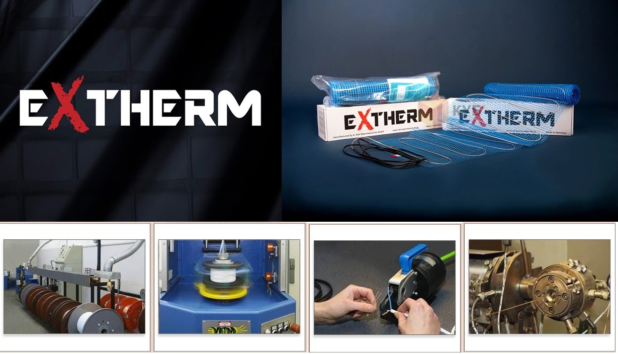 Немецкий Теплый пол Extherm - производство